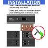 Generator Interlock Kit,Compatible with Square D QO or Homeline 150