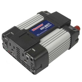 Inverter,115VAC,12VDC,400W,2-Outlet