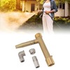 Brass Quick Coupler Valve Quick Insert Water Access Tool Garden