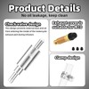 9pcs Brake Bleeding Kit, Durable Brake System Bleeding Tools Including