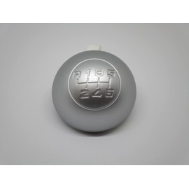 car passion Gear Knob Glass Compatible with Alfa Romeo Giulietta Satin Cover Handle 6-Speed