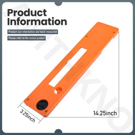 089240028701 Table Saw Plate kit Compatible with Ridgid Table Saw Plate Dado Throat for R4514, R4514T, R4518, R4518T, R4518NS Table Saw