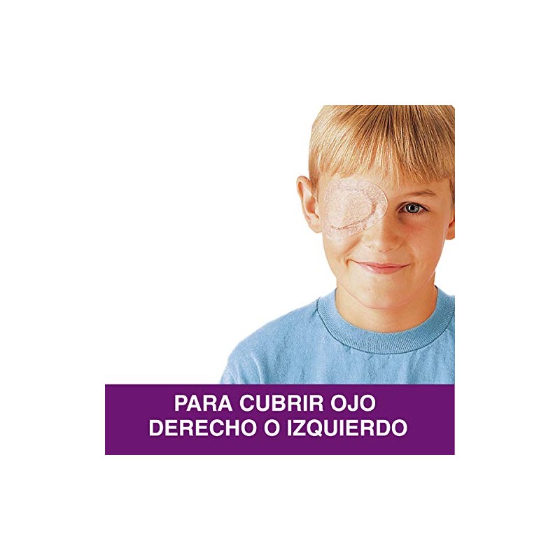 NEXCARE 3M Opticlude Parche Ocular Junior Sin Látex Color Marrón