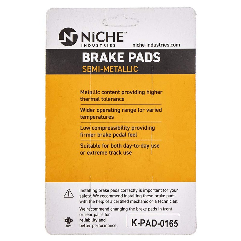 NICHE Brake Pad Set for KTM 390 Duke RC 90113090000