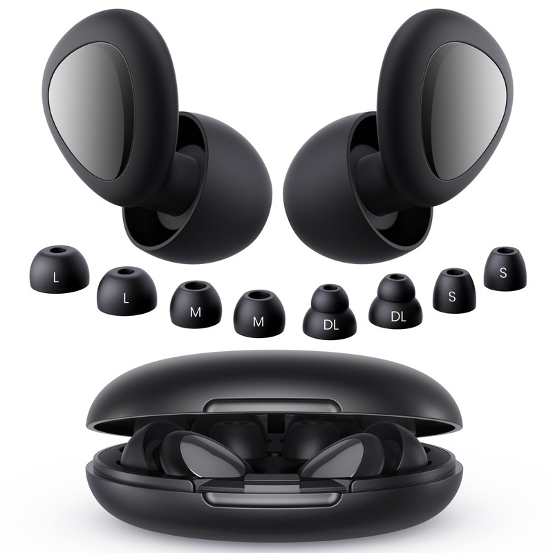 Ear Plugs for Sleeping - Black