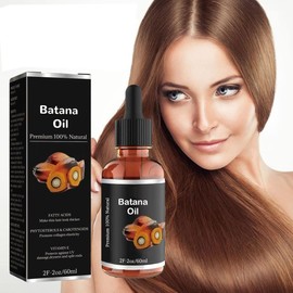 Batana Oil for Hair/Premium 100% Natural/Women Men Batana Oil for Hair/Leaves Your Hair Smoother Oil （60ml/2floz)