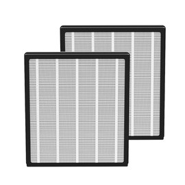 2 Pack Air Purifier Replacement Filter, H13 HEPA Filter, High-Efficiency Air Purifier Filter for Clean Air, Dust, Pollen, and Pet Dander