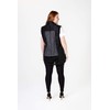A Size Above Plus Size Women's Stylist Vest, Mesh Vent