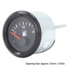 52mm Fuel Gauge High Accuracy Quick Response Waterproof LED Fuel