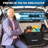 K KNODEL Car Trunk Organizer, Foldable Organizer for Car, Automotive