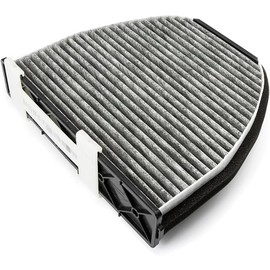 Filtro de aire de cabina para MERCEDES-BENZ C250 C300 C350 C63 AMG CLS400, para CLS550 E250 E350 E400 E550, para GLK250 GLK350 SL400 SL450 SL550 Reemplaza# 2048300018, 2128300318, LAK413