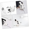 HOMSFOU 4pcs Creative Puppy Charging Cable Portable Dog Phone Watch