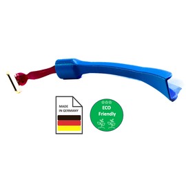 Razor Extension for Women - 26cm Long Handle - Compatible with Standard Wet Razors - Ergonomic & Non-Slip - Ideal for Pregnancy, Surgery, Back Pain (Blue)