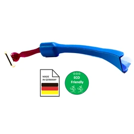 Razor Extension for Women - 26cm Long Handle - Compatible with Standard Wet Razors - Ergonomic & Non-Slip - Ideal for Pregnancy, Surgery, Back Pain (Blue)