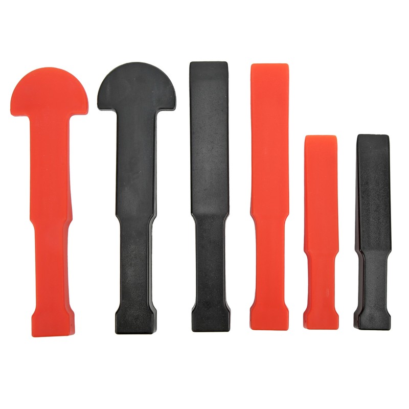 6pcs Non Marring Pry Bar Set Universal ABS Multi Wedge
