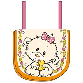 NICI 43356 13 x 10 cm Neck Pouch Little Bear Sister Multi-Coloured