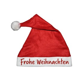 Deggelbam Christmas hats with funny sayings, Christmas market, Christmas market, Santa hat, party, Christmas party, company party, desired text (Merry Christmas)