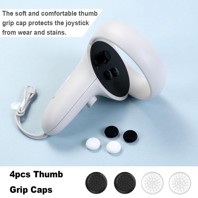 Ikpek 1 Pack Thumbsticks Replacement for Meta Oculus Quest 2