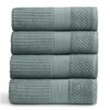 Springtree Home 100% Cotton Bath Towel Set of 4 |