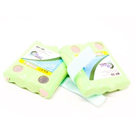 2X Pack - BP-38 Battery for Uniden BP-40, GMRS/FRS Two-Way Radios (700mAh, 4.8V, NI-MH)