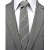 ZENXUS Cotton Skinny Ties for Men, 2.5 inch Slim Casual