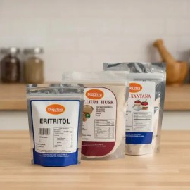 Eritritol, Goma Xantana Y Psyllium Husk Keto 100 Gramos C/u