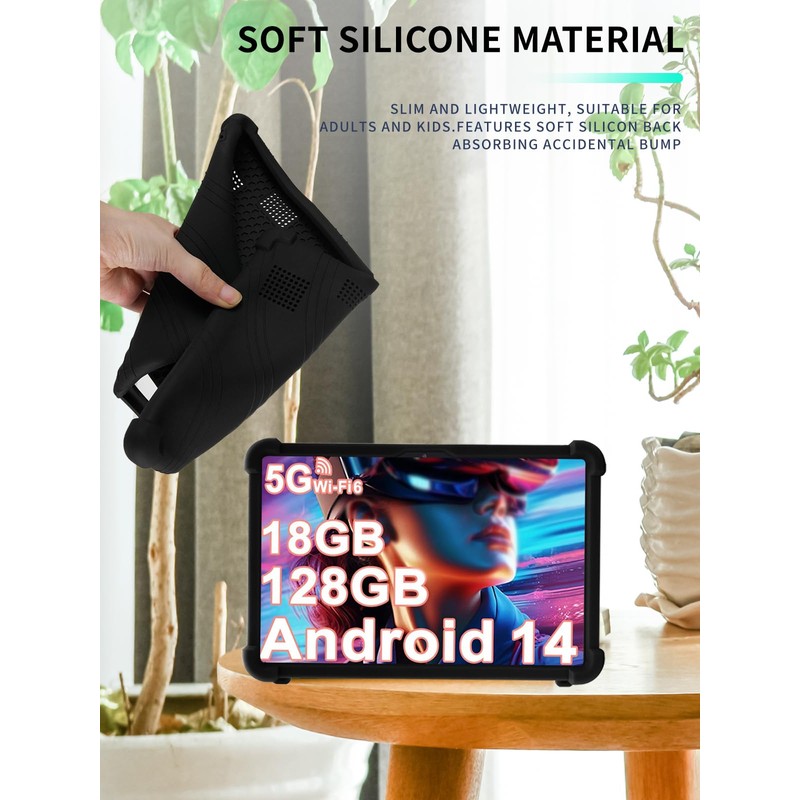 Case for DMOAO D3 2025 10.1 inch Tablet,WUNIAK Hollow Back