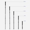 Telescopic Adjustable Portable Aluminium Alloy Photography DSLR Camera Camcorder Monopod