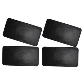 BUGUUYO 4pcs Car Phone Pads Non-Slip Dashboard Mats Phone Stand Car Mount Support Accessories
