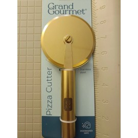 Grand Gourment Pizza Cutter 7.75" (Gold Color)