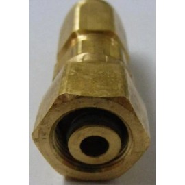 MP Parts Parker 2TFMS-6-5B Marine Hose Fitting, 5/16" ID Straight Brass Hydraulic Steerin