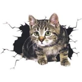 3D Car Sticker, Cat Scratches Design, Automotive Body Decal, Automotive Decals