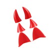 Partuto 1 Set Motorcycle Cat Ears Style Helmet Devil Horn