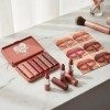 Set Labiales Mate En Barra Larga Duración Con Estuche 6pcs