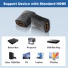 exgoofit HDMI Female to HDMI Female Coupler Connector Pack 6pcs