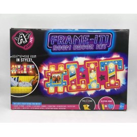 Acade Me Frame It Light Up Picture Frame Room Decor Kit LIT Frame Craft Kit