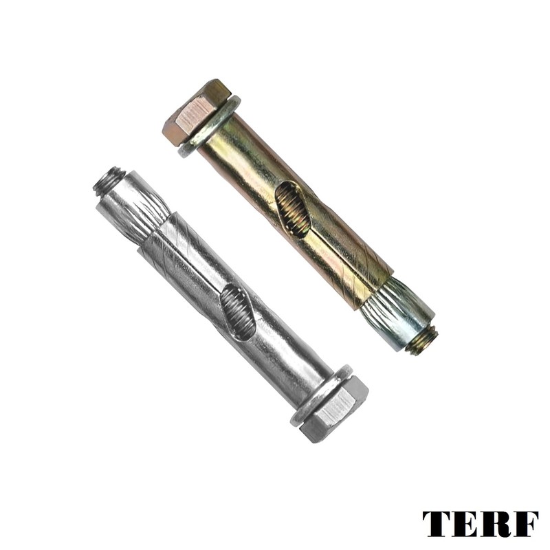 TERF® Sleeve Anchor Hex Bolts 12mm X 100mm (M10 Thread)