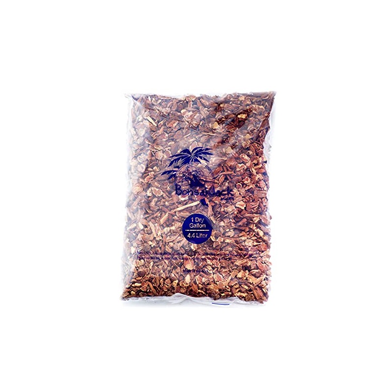 Bonsai Jack 1/4 Inch Douglas Fir Bark Fines, 1 Gallon