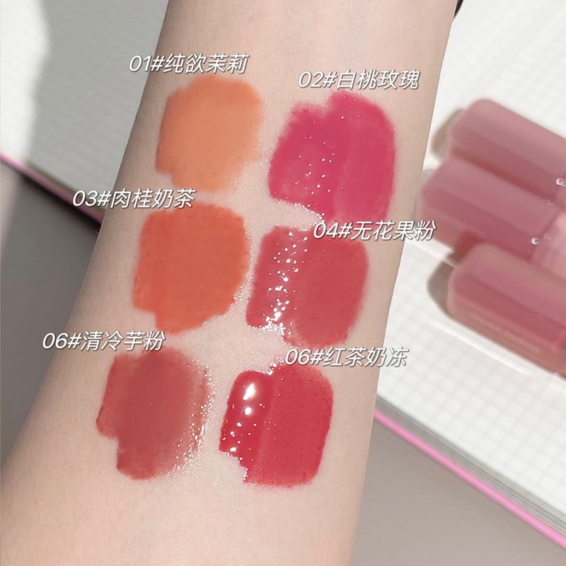 Petansy 4pcs Lip Gloss | Long-Lasting, Moisturizing, Plumping, Revitalizing for