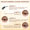 QUEWEL Lash Cluster Pack of 60, Mixed Eyelash Clusters 10-16