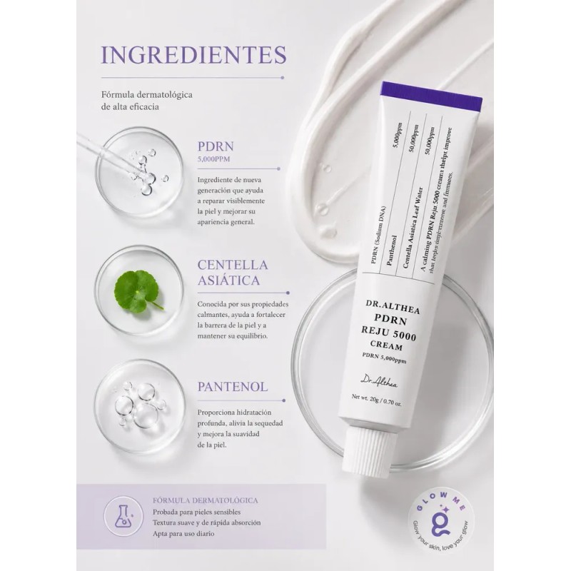 Dr.althea Crema Facial Pdrn Reju 5000 Glow 20g