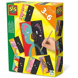 SES Creative 14625 Ich lerne Kratzbilder [German Language]