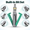 14-in-1 Multifunction Ratchet Screwdriver Kit – Multi-Angle Head and Interchangeable