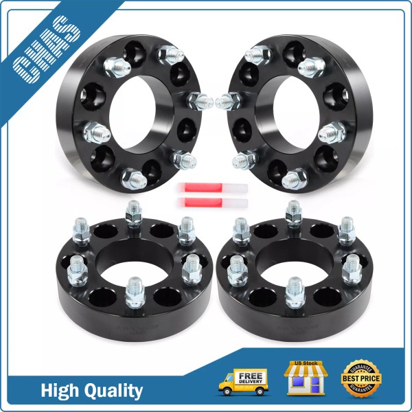 chas-autoparts (4) 6x135 to 6x5.5 Wheel Adapters 1.5" 6x135 Hub