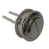 Chrome Dual Flush Toilet Flush Top of Tank Button (58-mm)