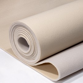 Babnecl Auto Headliner Fabric 96" L × 60" W Mesh Type with Foam Backing - Tube Packaging - Beige Interior Replacement Material for Car/Truck/SUV/RV Roof - Home Repair/DIY Headliner Material