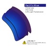 SmartVLT Men's Pacific Blue Replacement Lenses for Oakley Flak 2.0