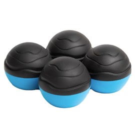 Stabilizing Rubber Ball Feet for Helinox Camping Chair - Durable Outdoor Chair Leg Cap, Help Stability on Rugged and Uneven Surfaces (Blue & Black, 45mm)