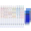 BAYTORY Erasable Pens, Retractable Fine Point 0.5mm Gel Pens with