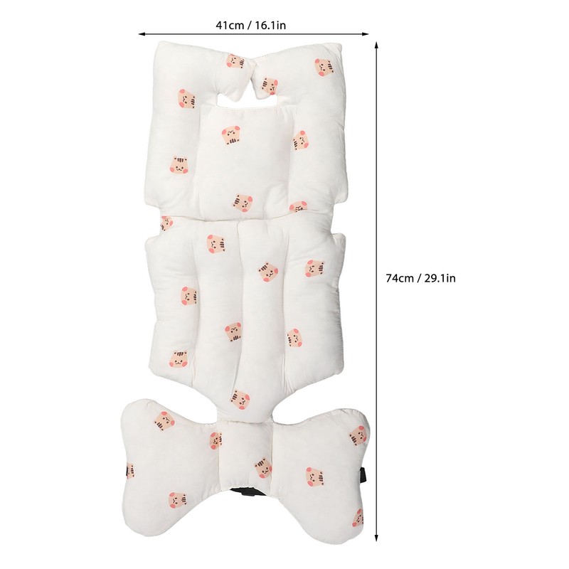 Child Stroller Seat Cushion Thicken Shockproof Breathable Warm Comfort Cushion